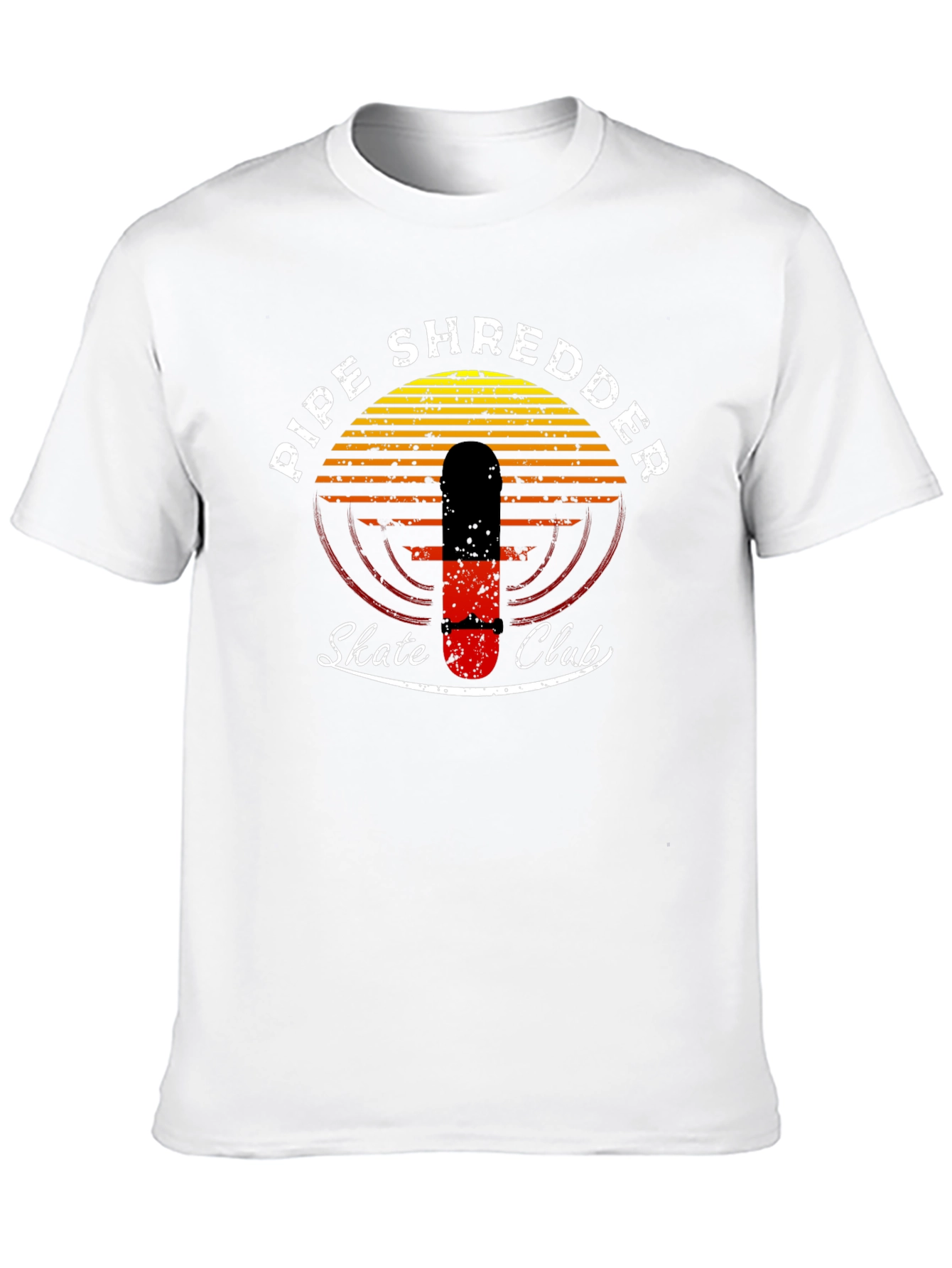 Pipe Shredder Skate Club Graphic Tee