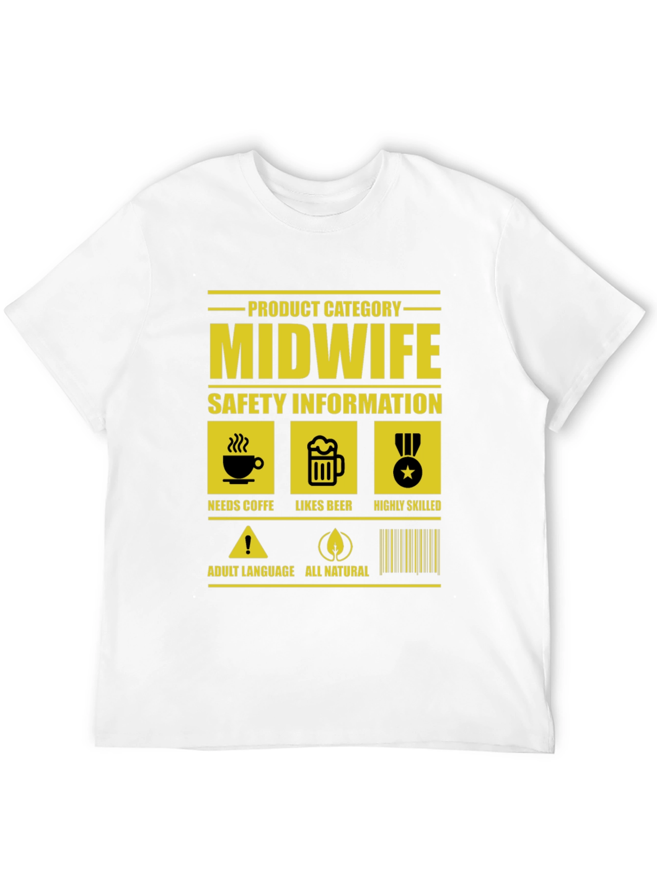 Midwife Product Category Funny T-Shirt
