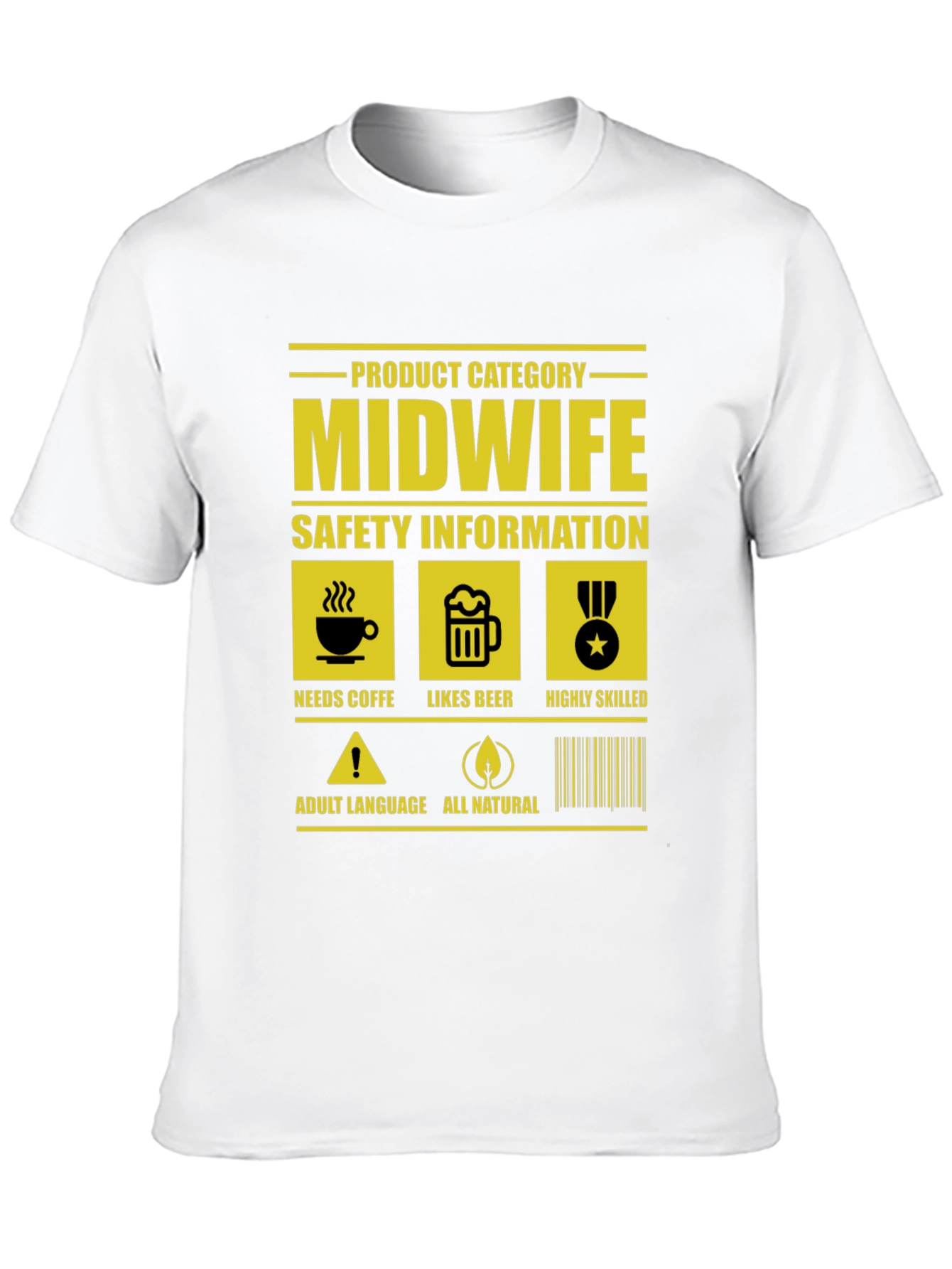 Midwife Product Category Funny T-Shirt