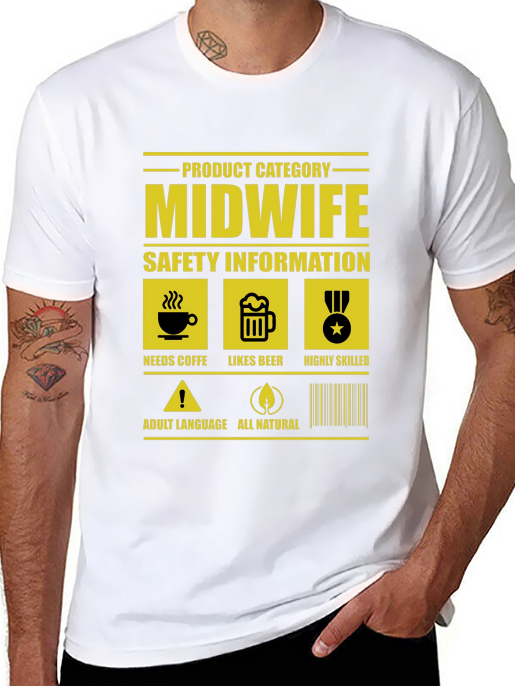 Midwife Product Category Funny T-Shirt