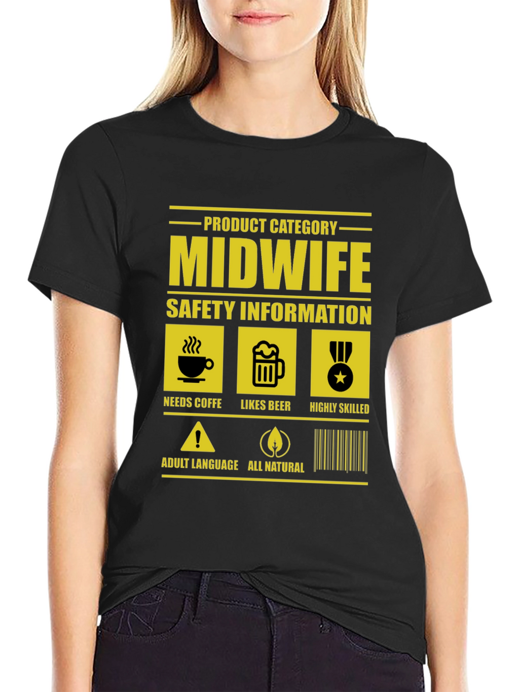 Midwife Product Category Funny T-Shirt