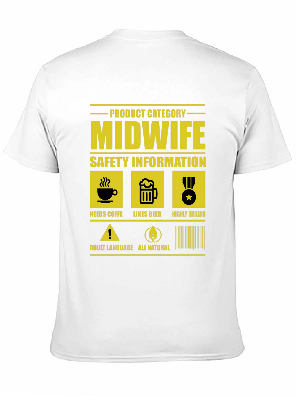 Midwife Product Category Funny T-Shirt