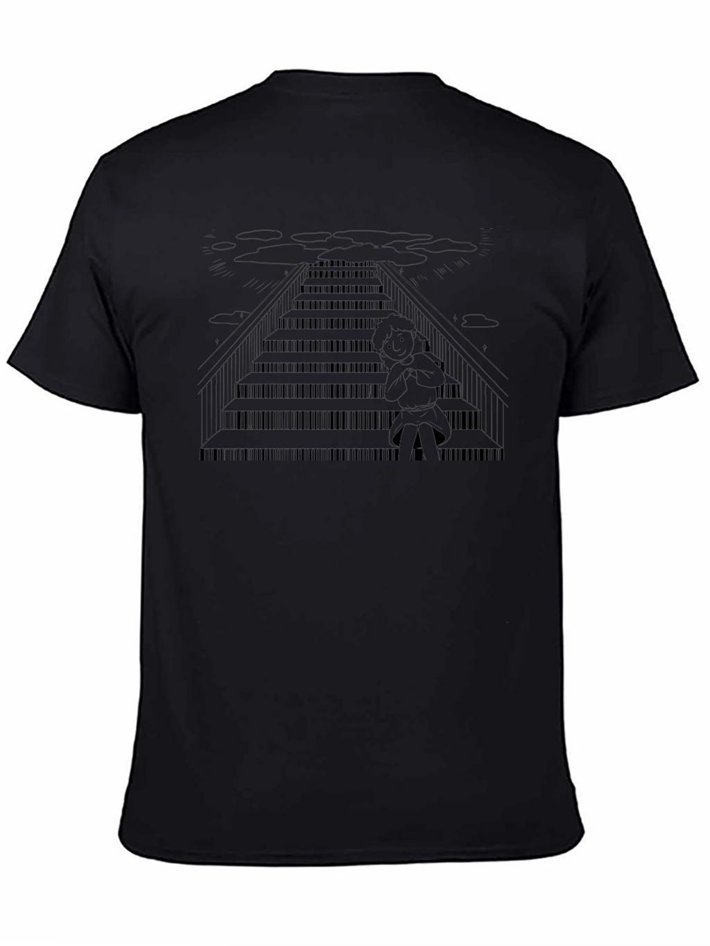 Piano Stairs T-Shirt - Music Lover Apparel