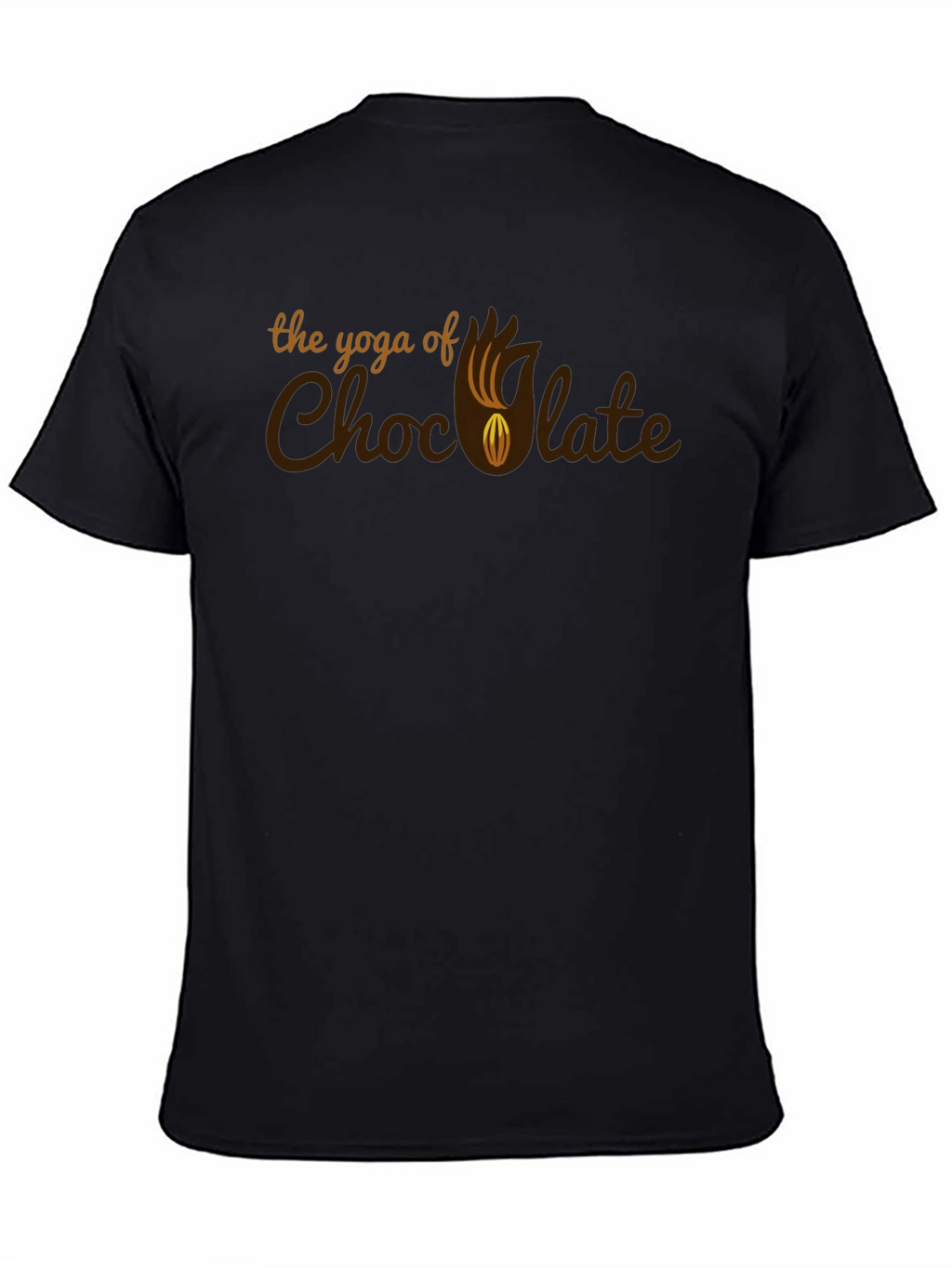 Yoga of Chocolate Graphic Tee - Unique Design