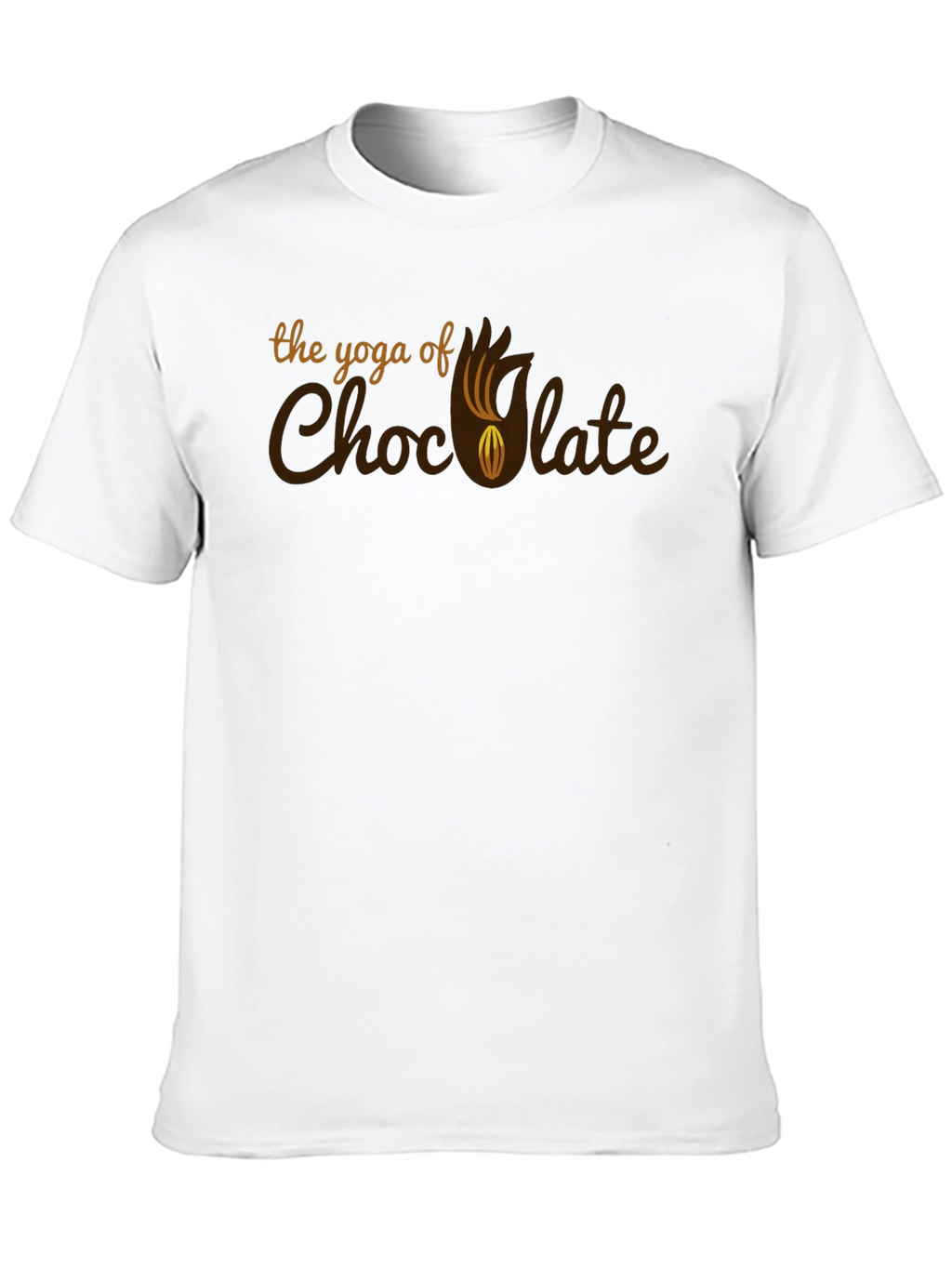Yoga of Chocolate Graphic Tee - Unique Design