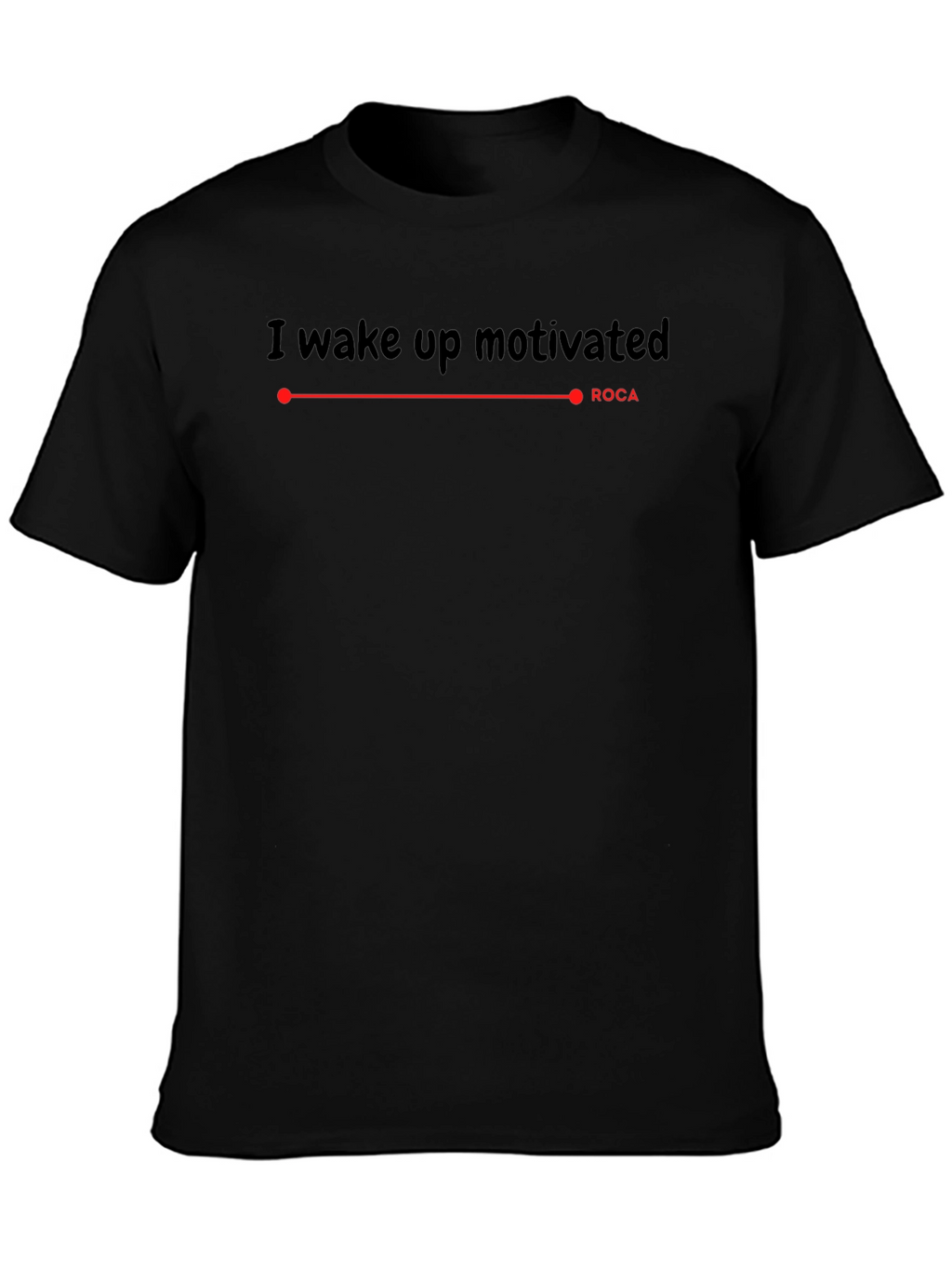 Motivated Roca T-Shirt | Mens Black Crew Neck
