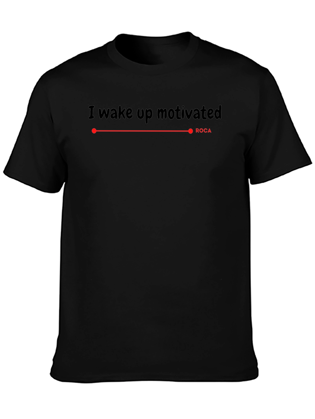 Motivated Roca T-Shirt | Mens Black Crew Neck