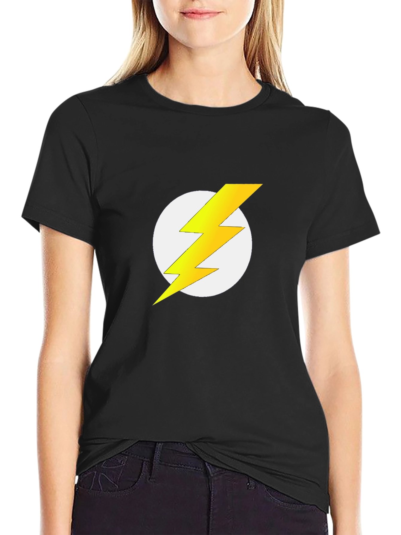 Flash Lightning Bolt T-Shirt - Superhero Inspired Tee
