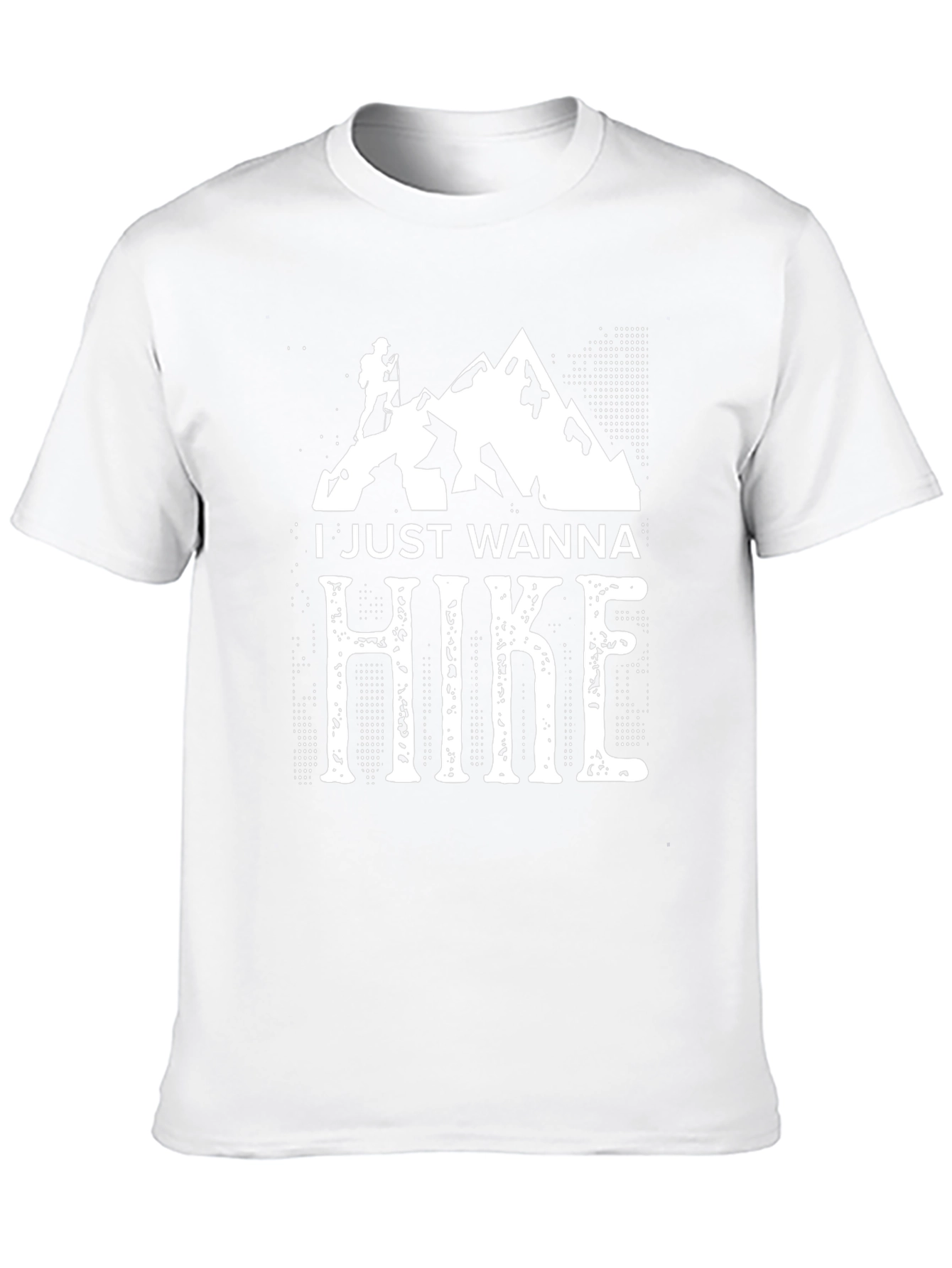 I Just Wanna Hike T-Shirt - Mountain Graphic Tee