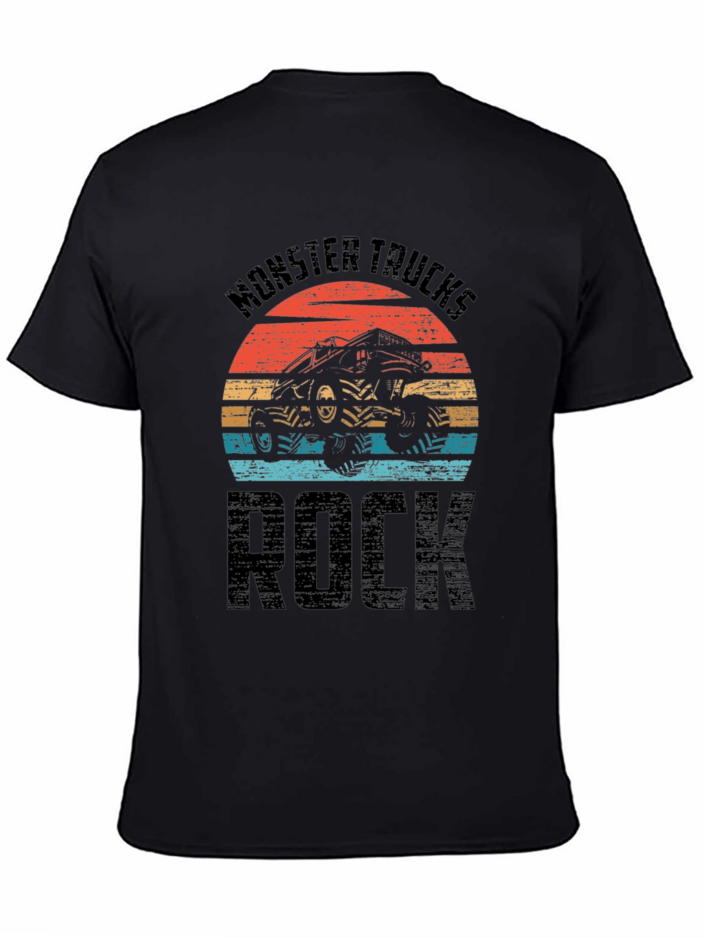 Monster Trucks Rock Graphic T-Shirt