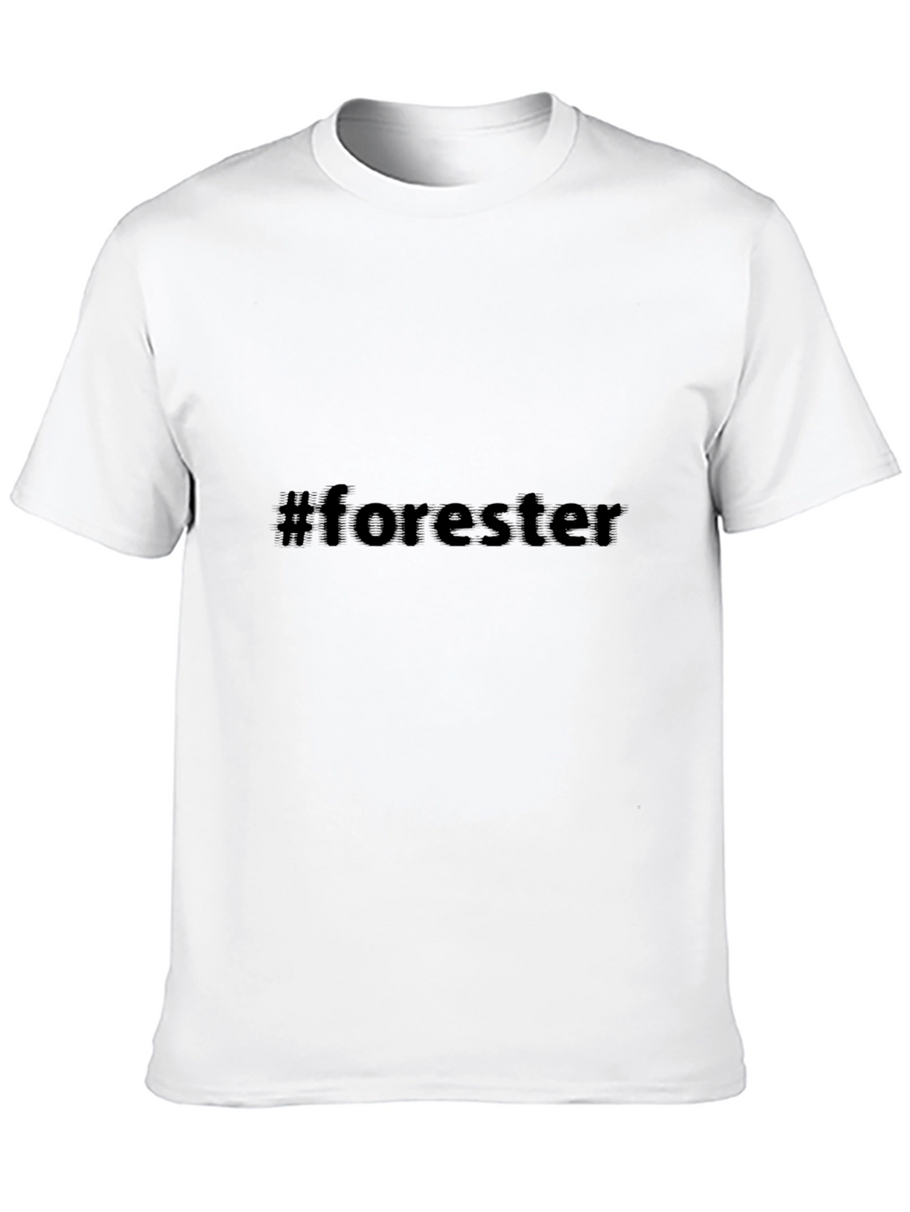 Forester T-Shirt - Black Crew Neck Tee