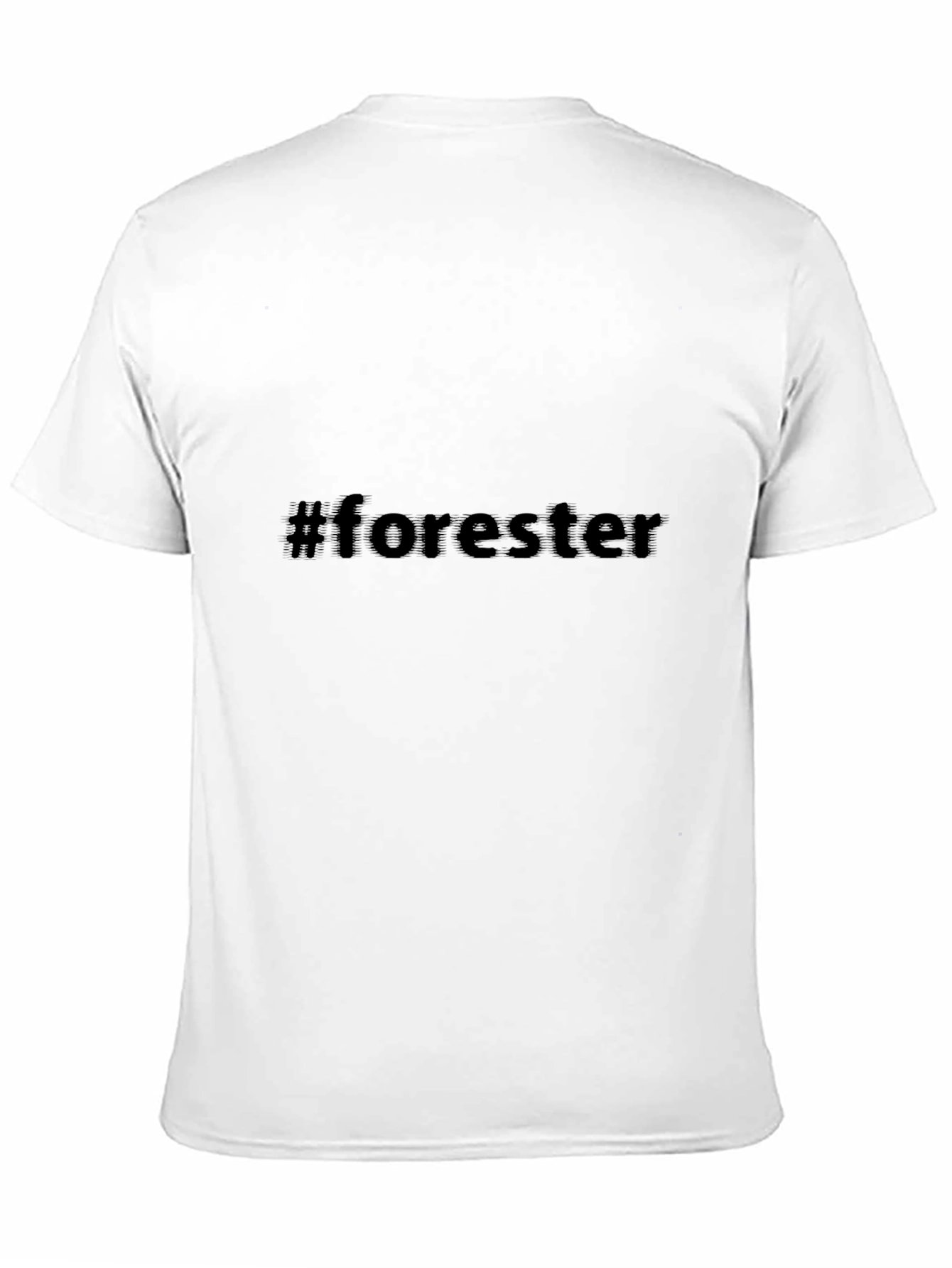 Forester T-Shirt - Black Crew Neck Tee