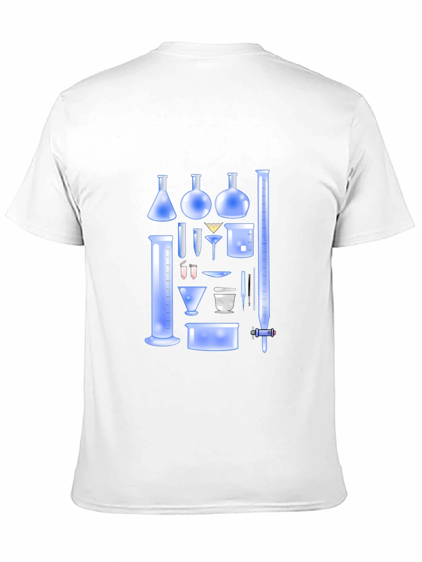 Science Beaker Graphic Tee - Black