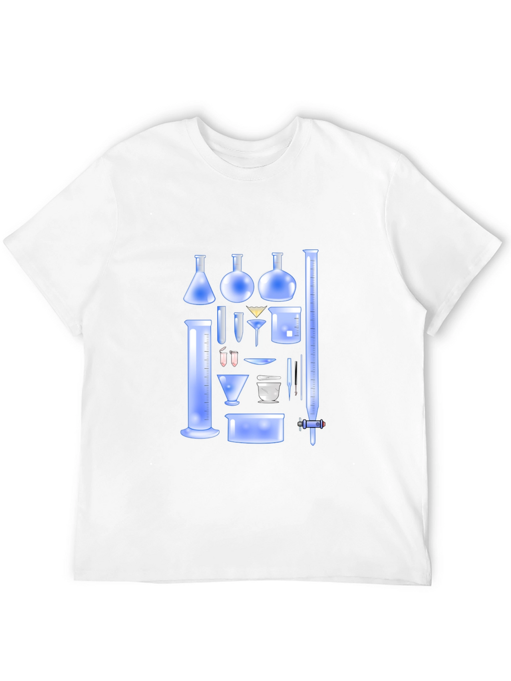 Science Beaker Graphic Tee - Black