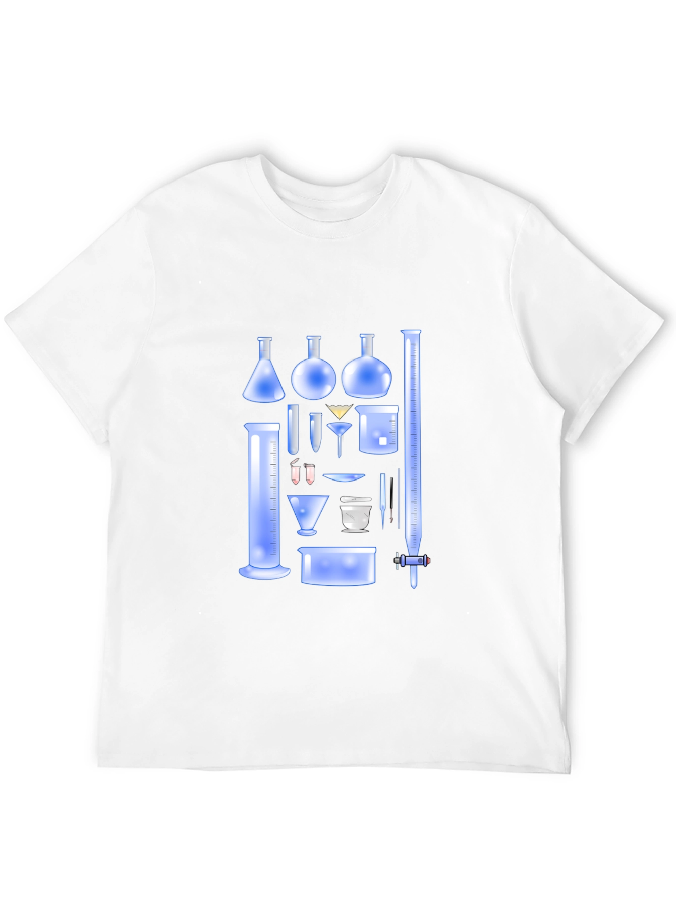 Science Beaker Graphic Tee - Black