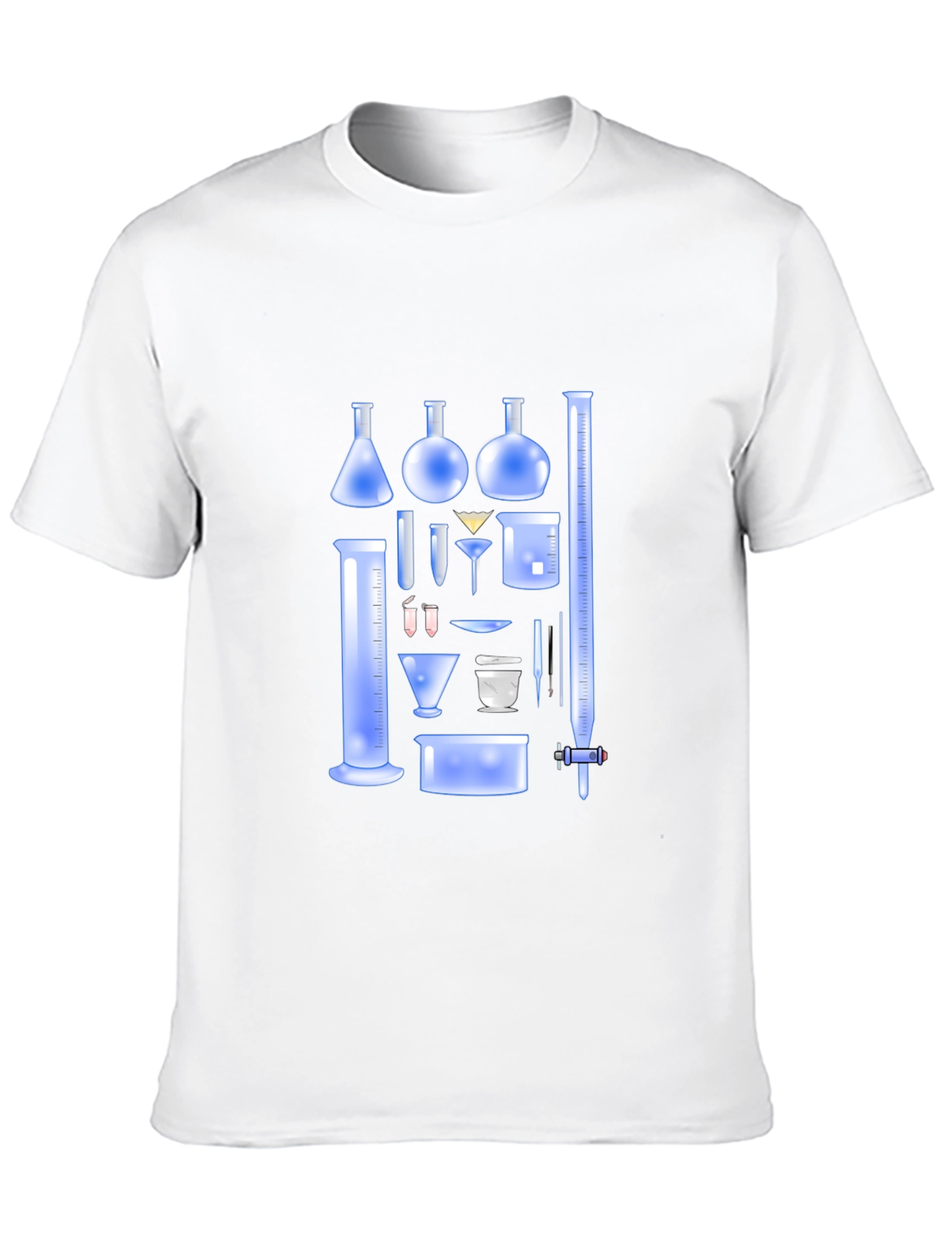 Science Beaker Graphic Tee - Black