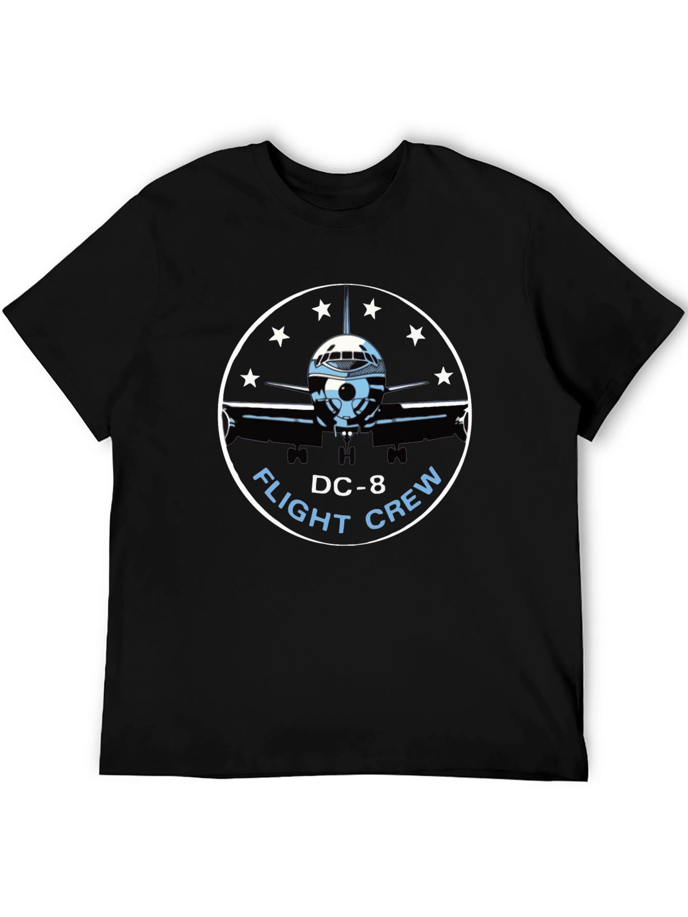 DC-8 Flight Crew T-Shirt - Aviation Tee