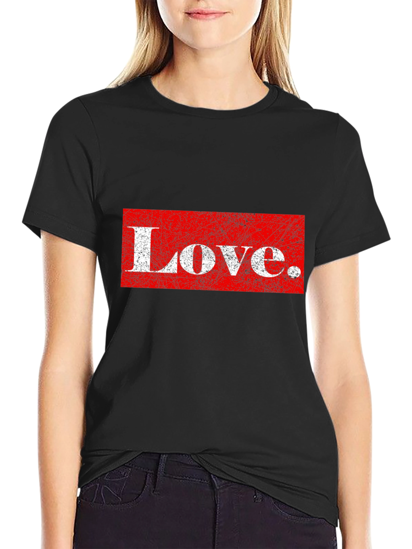 Love Graphic Black T-Shirt