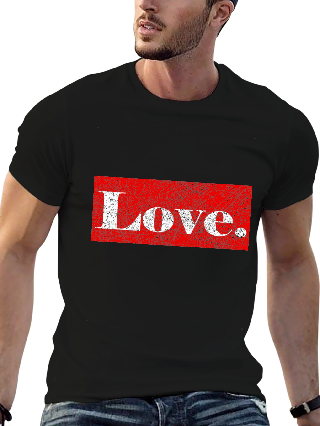 Love Graphic Black T-Shirt