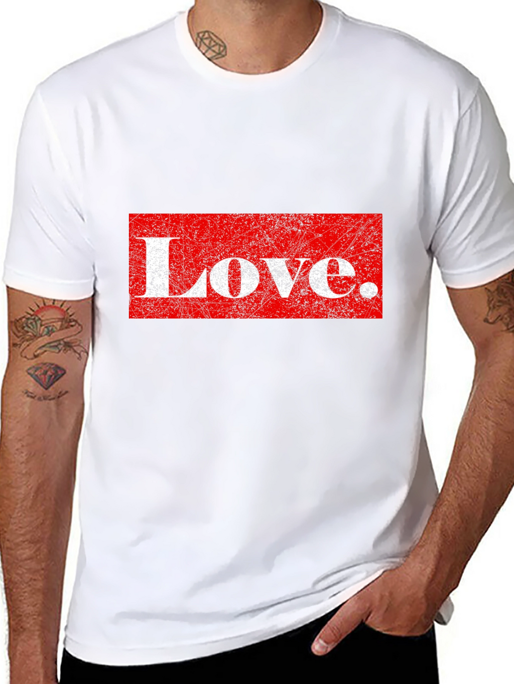 Love Graphic Black T-Shirt