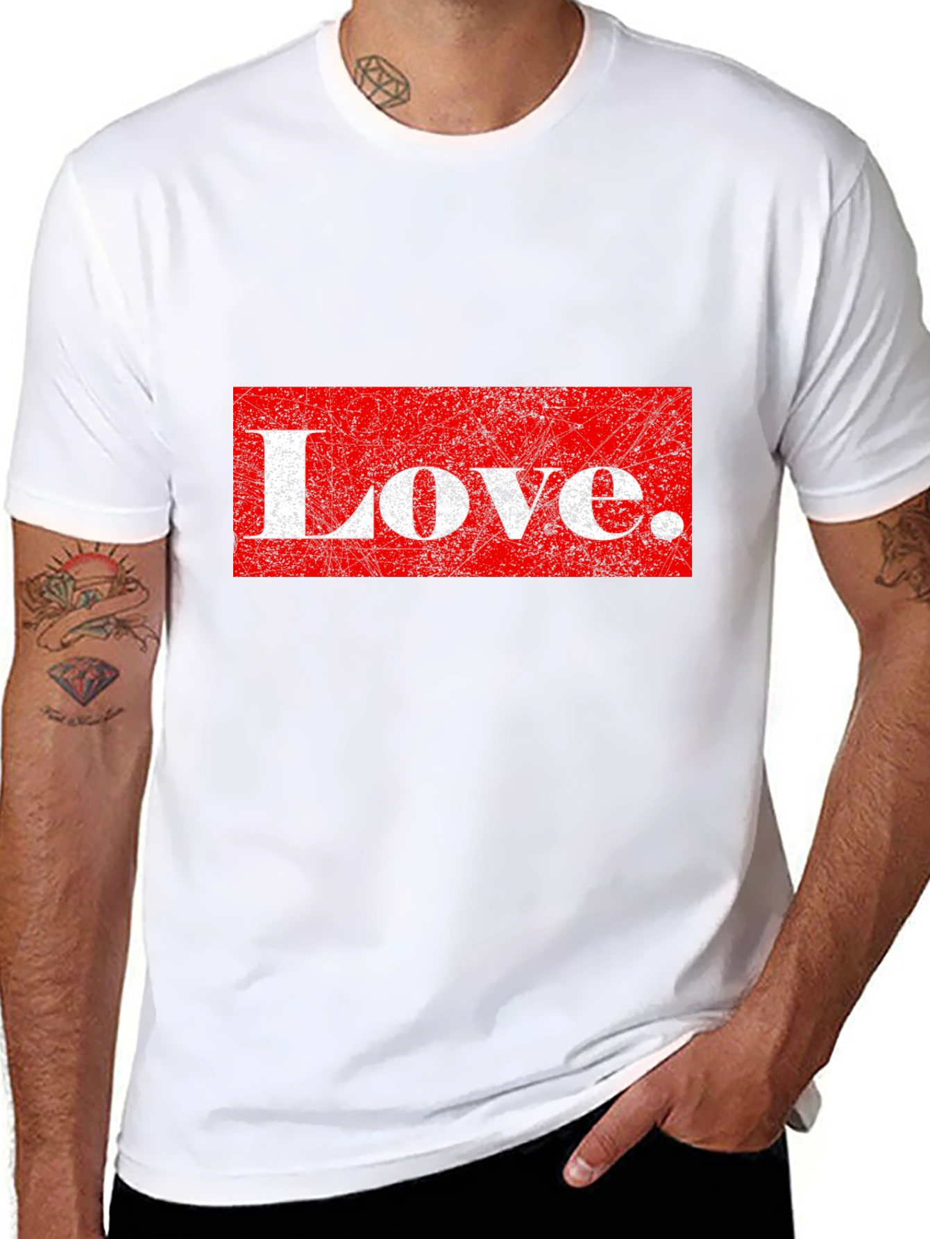 Love Graphic Black T-Shirt