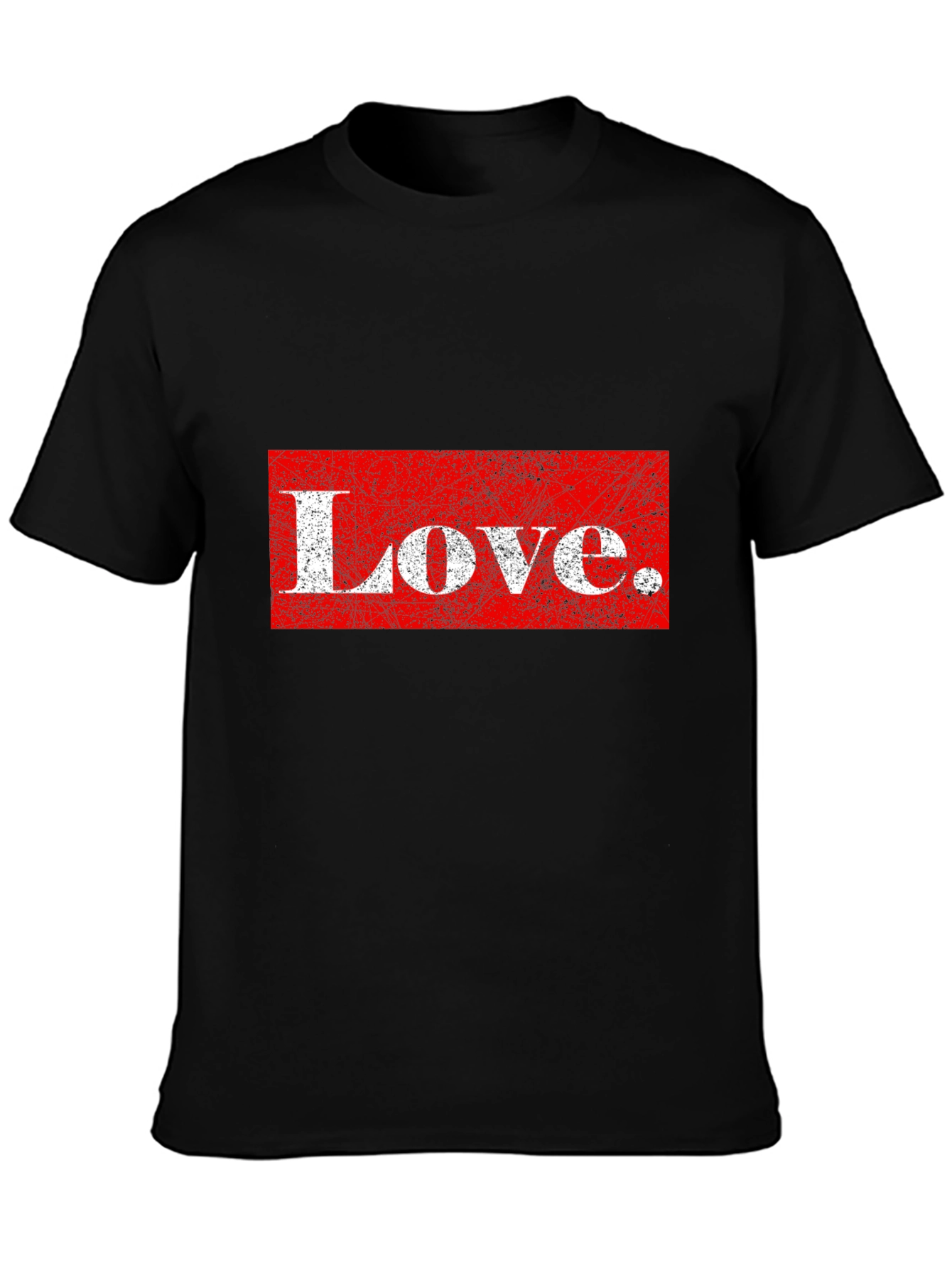 Love Graphic Black T-Shirt