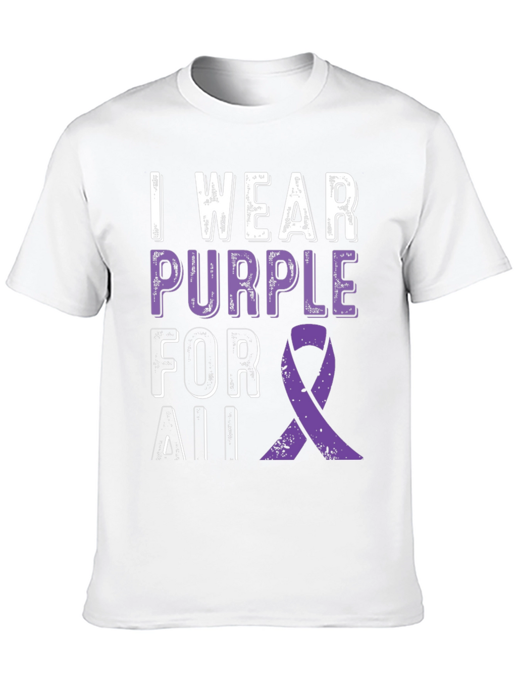 I Wear Purple For All T-Shirt