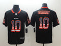 Men's Chicago Bears Mitch Trubisky #10 Black Team Game Jerseys