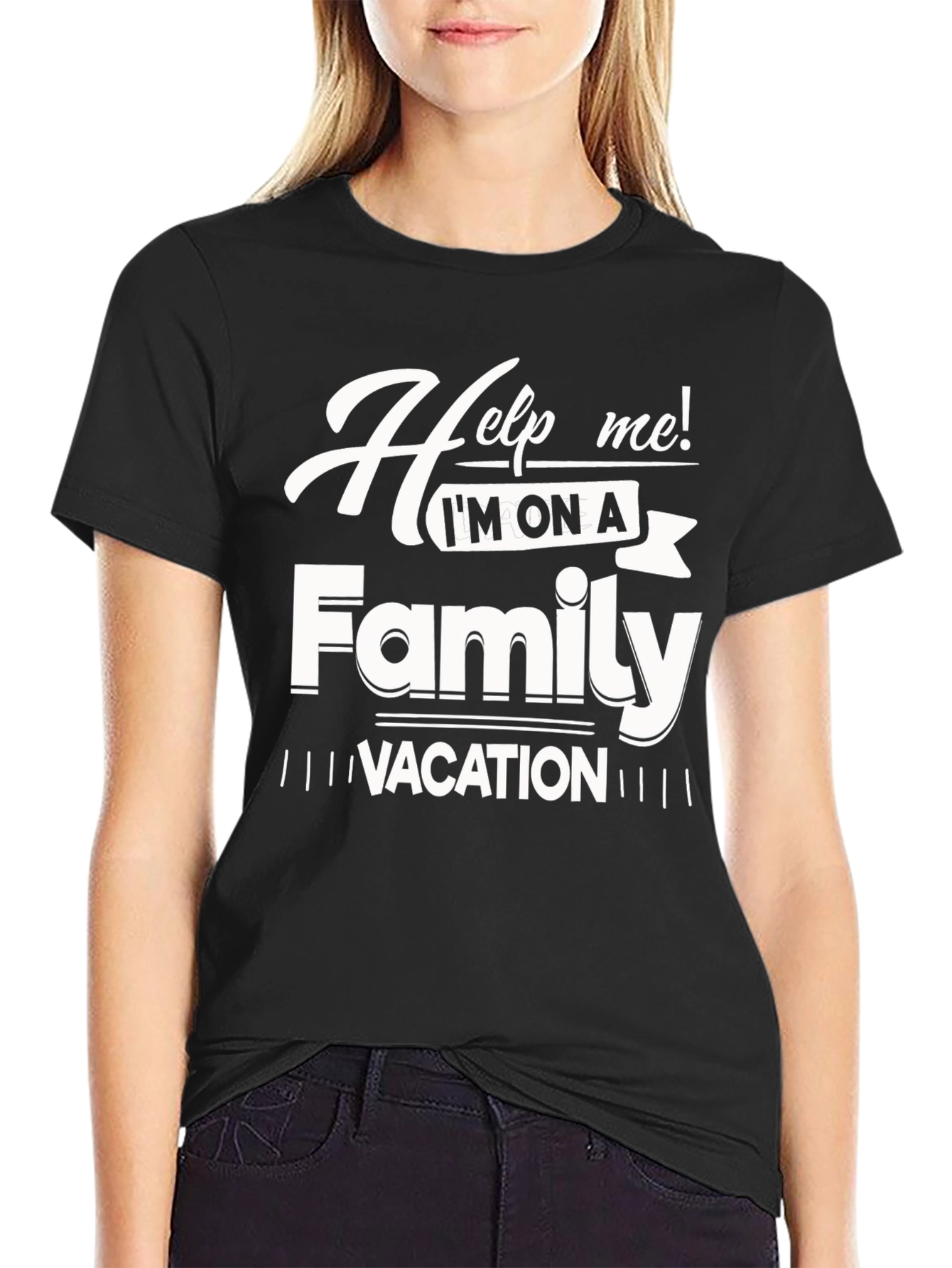 Funny Family Vacation T-Shirt - Help Me!