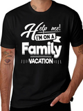 Funny Family Vacation T-Shirt - Help Me!