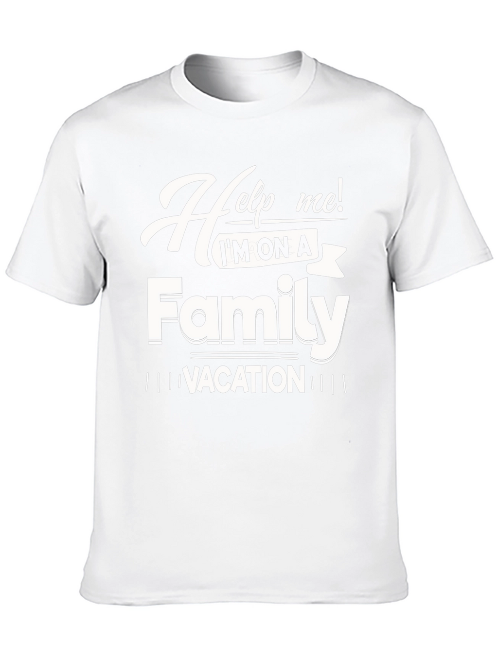 Funny Family Vacation T-Shirt - Help Me!