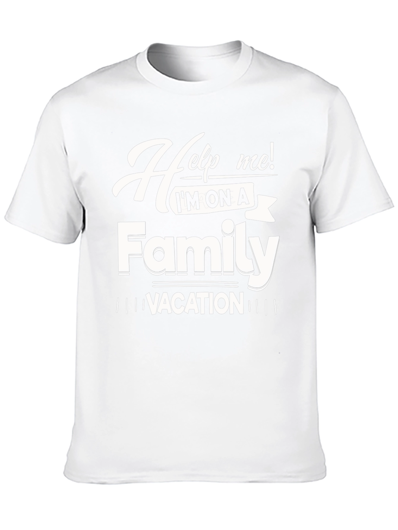 Funny Family Vacation T-Shirt - Help Me!