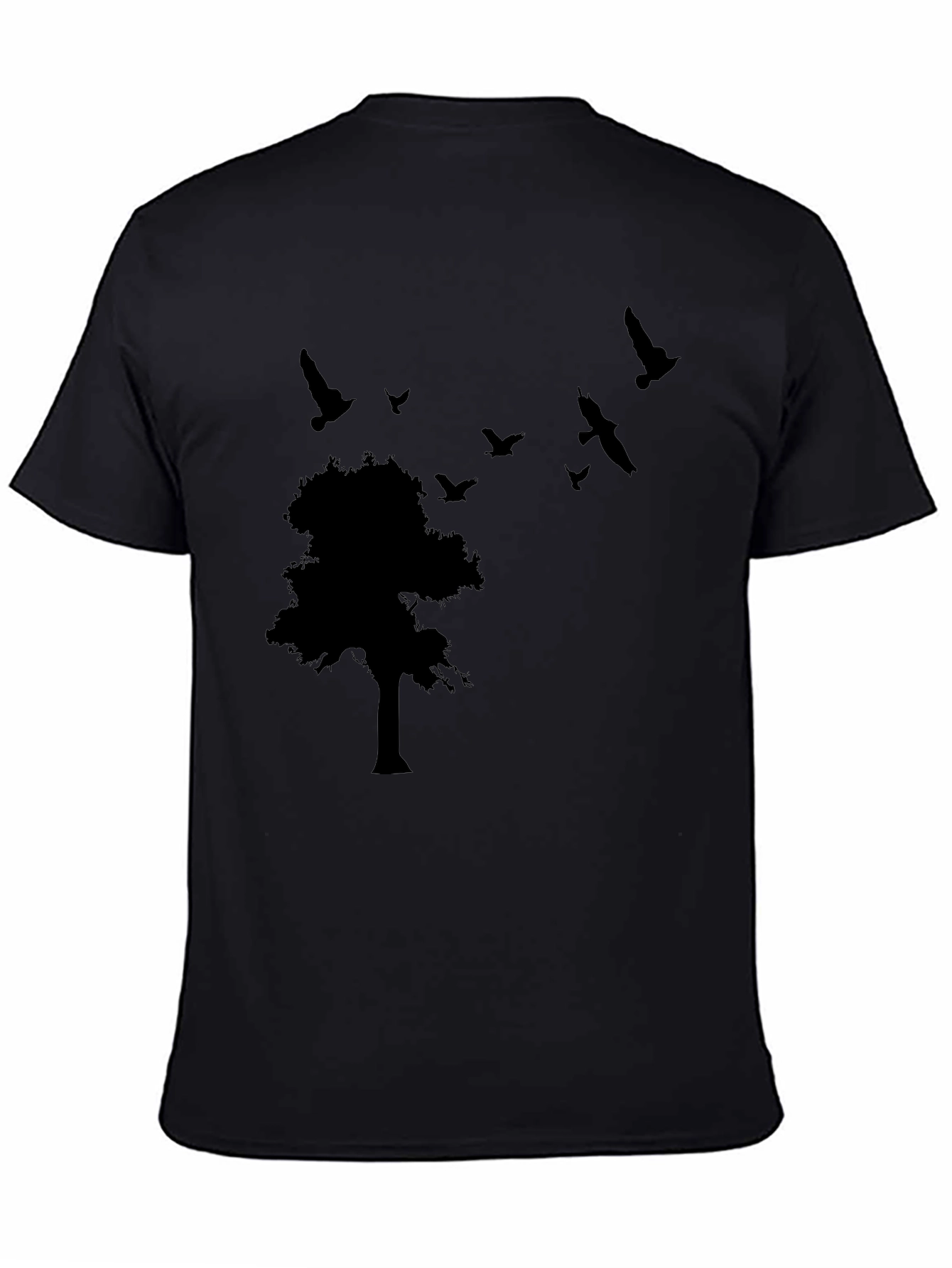 Nature Silhouette Black T-Shirt