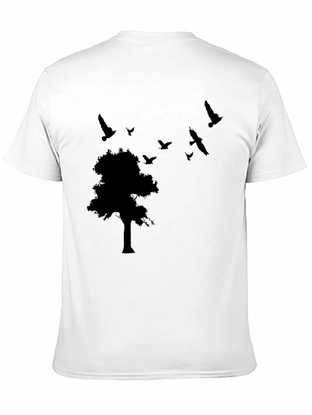 Nature Silhouette Black T-Shirt