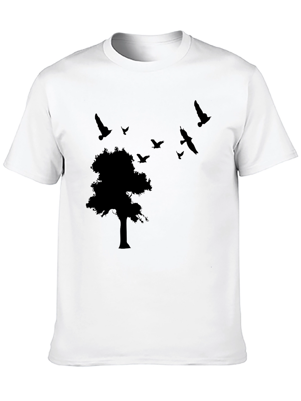 Nature Silhouette Black T-Shirt