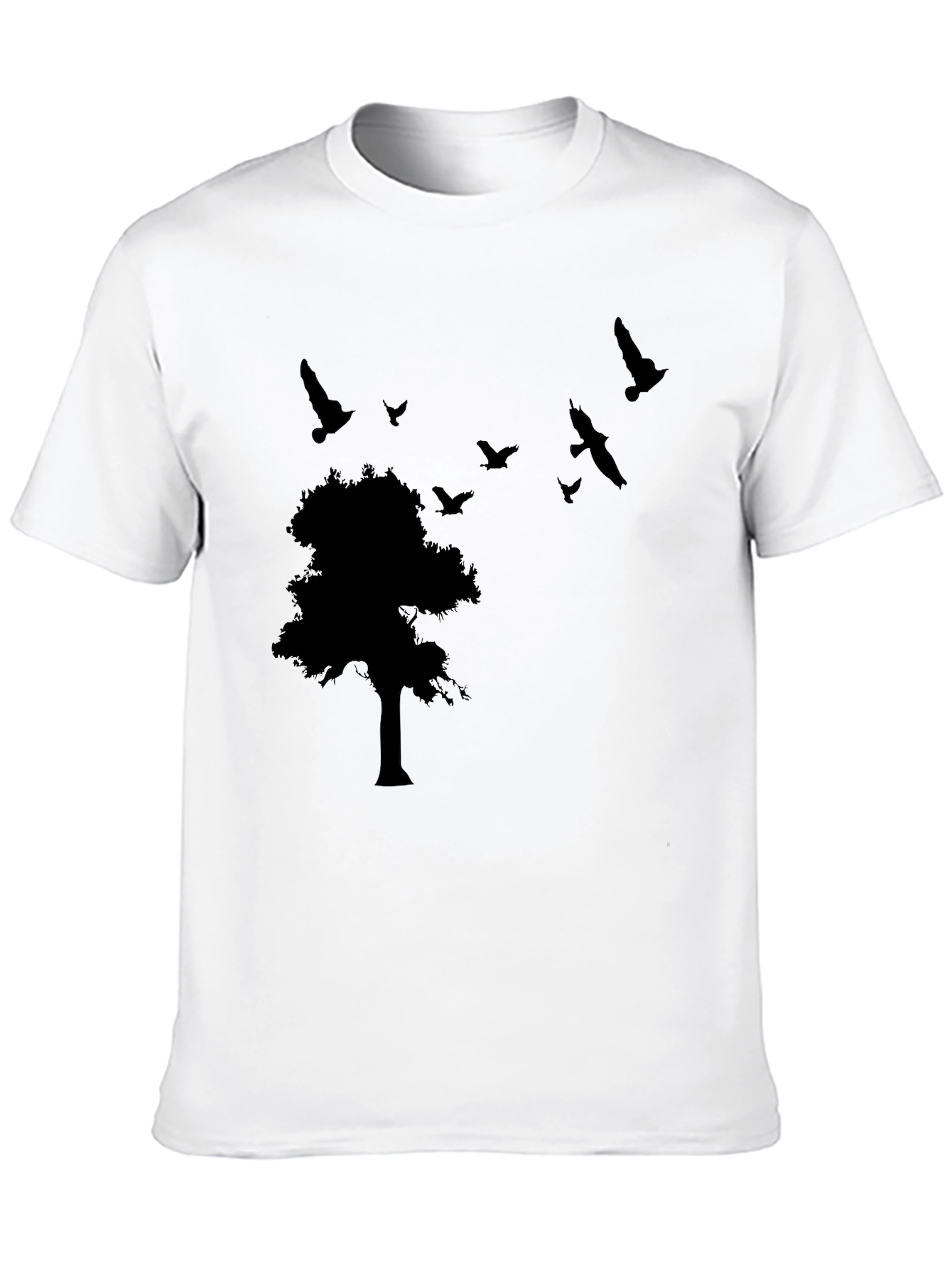 Nature Silhouette Black T-Shirt