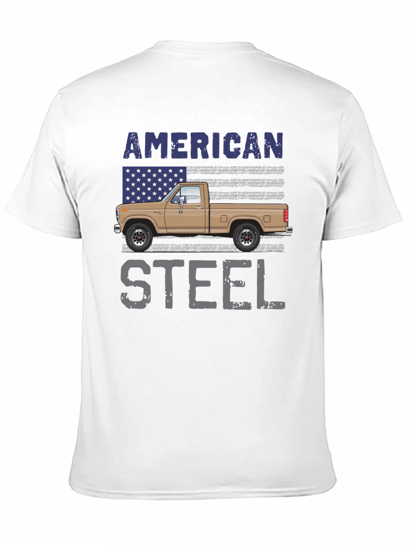 American Steel Truck Graphic T-Shirt