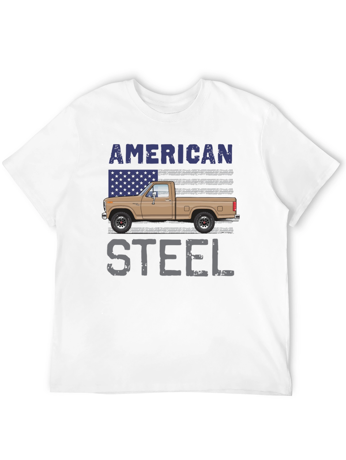 American Steel Truck Graphic T-Shirt