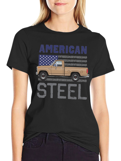 American Steel Truck Graphic T-Shirt