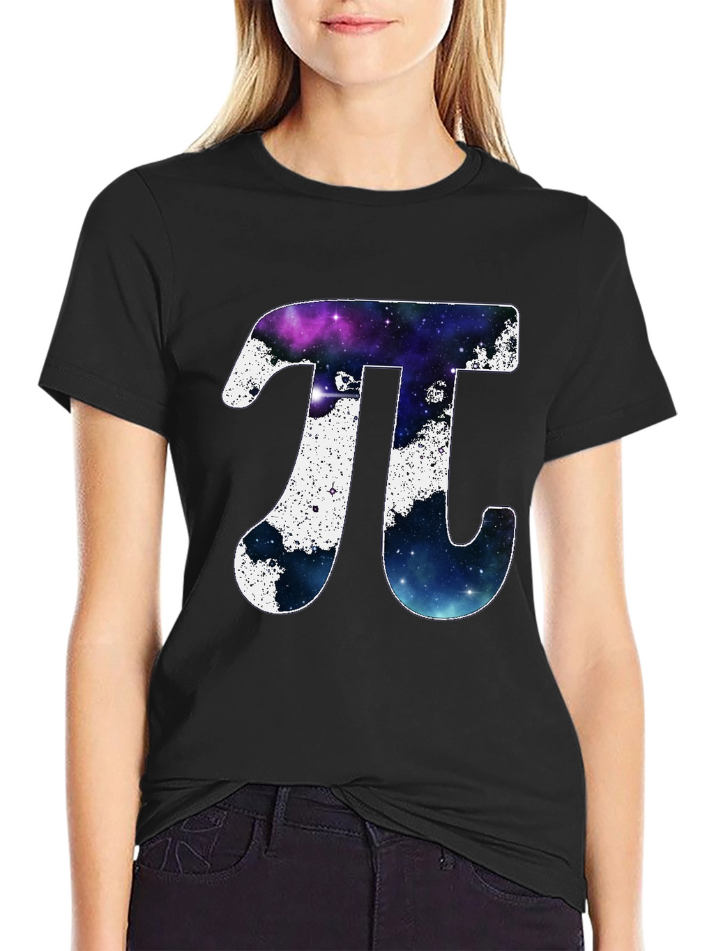 Cosmic Pi Symbol T-Shirt