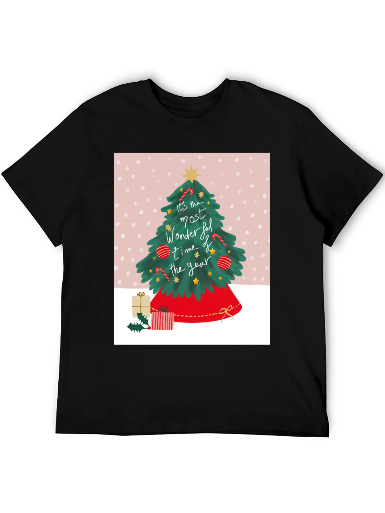 Wonderful Time of the Year Christmas Tree T-Shirt