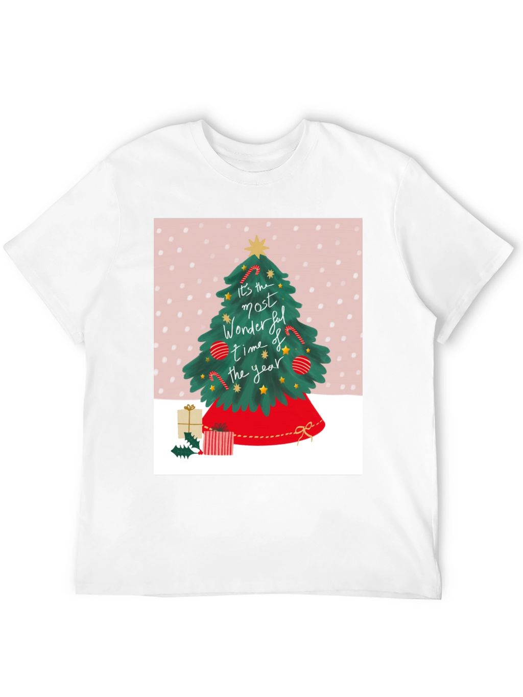 Wonderful Time of the Year Christmas Tree T-Shirt