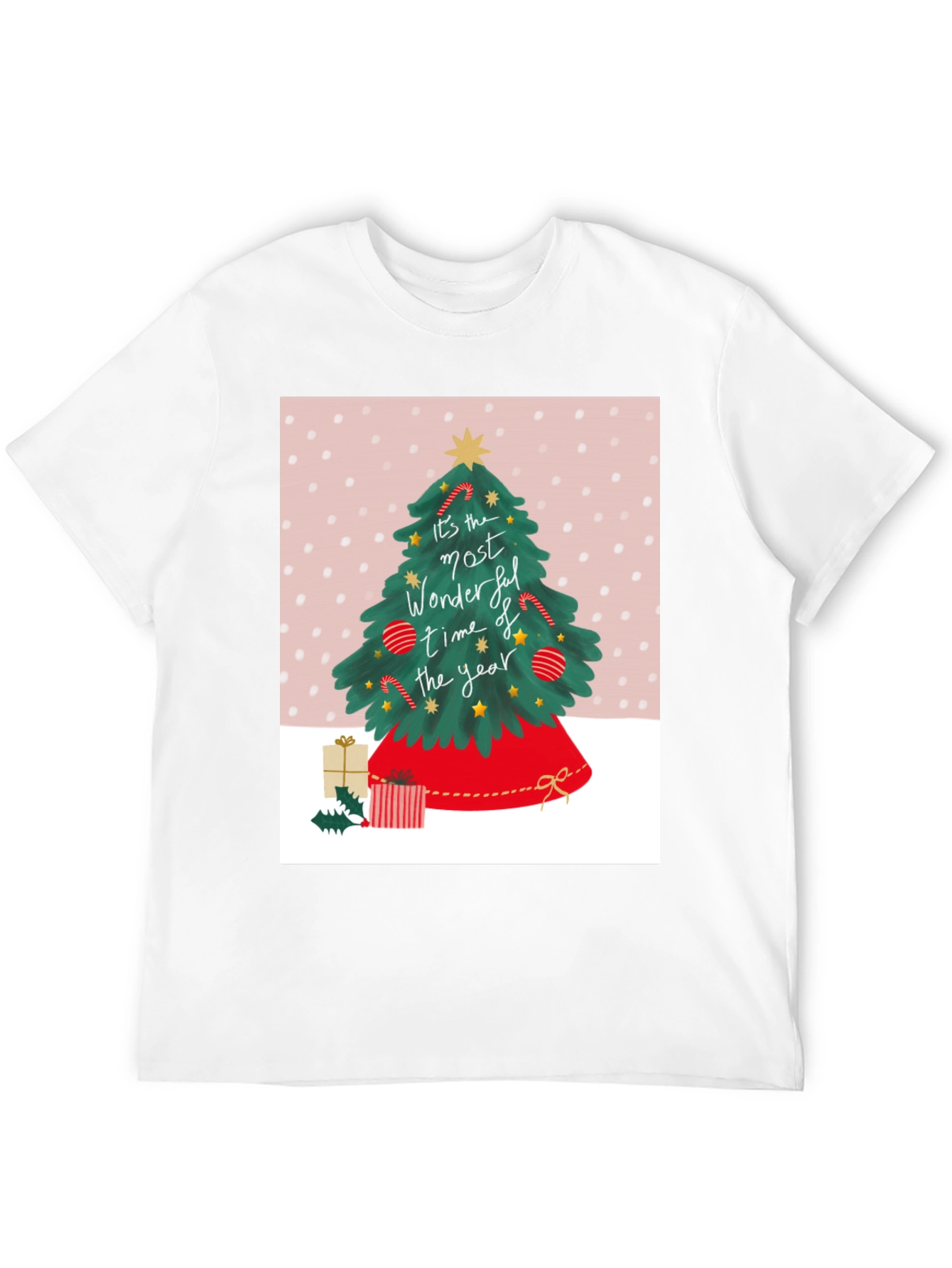 Wonderful Time of the Year Christmas Tree T-Shirt