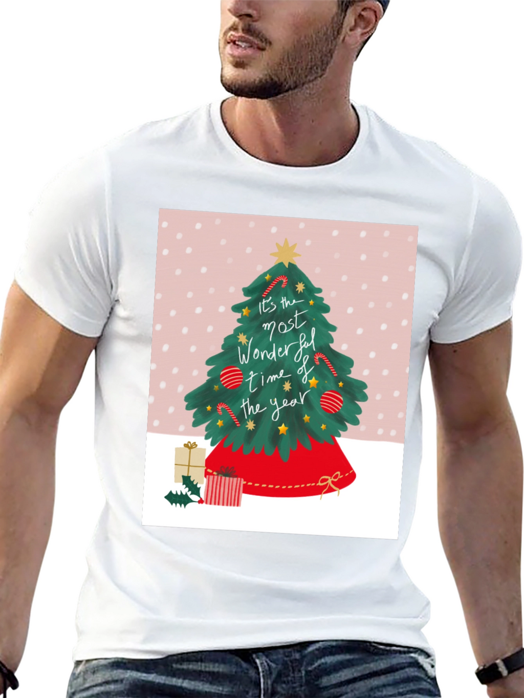 Wonderful Time of the Year Christmas Tree T-Shirt