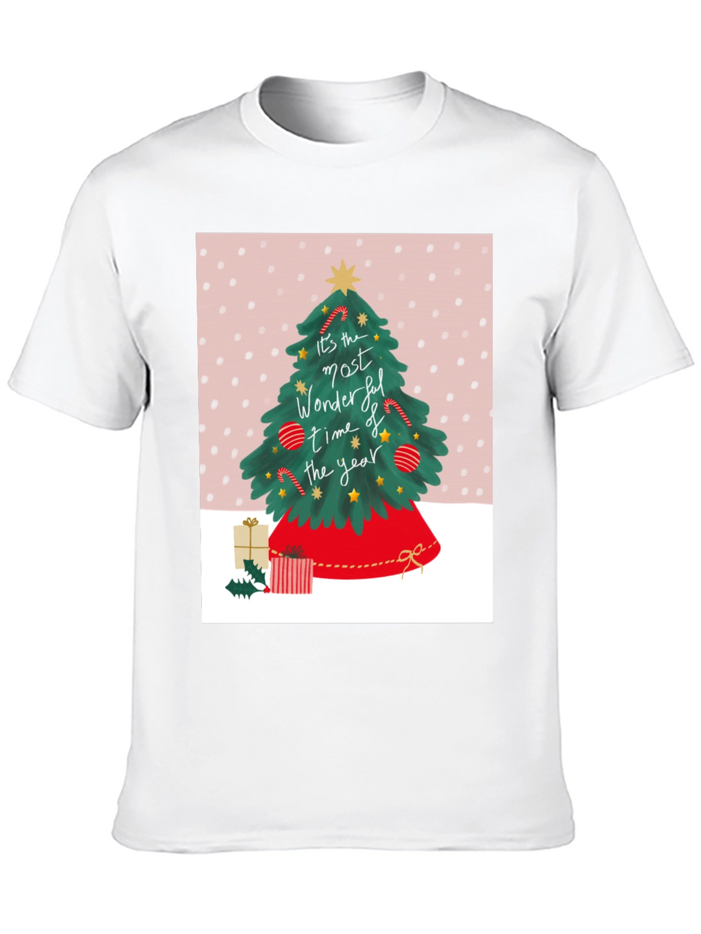 Wonderful Time of the Year Christmas Tree T-Shirt