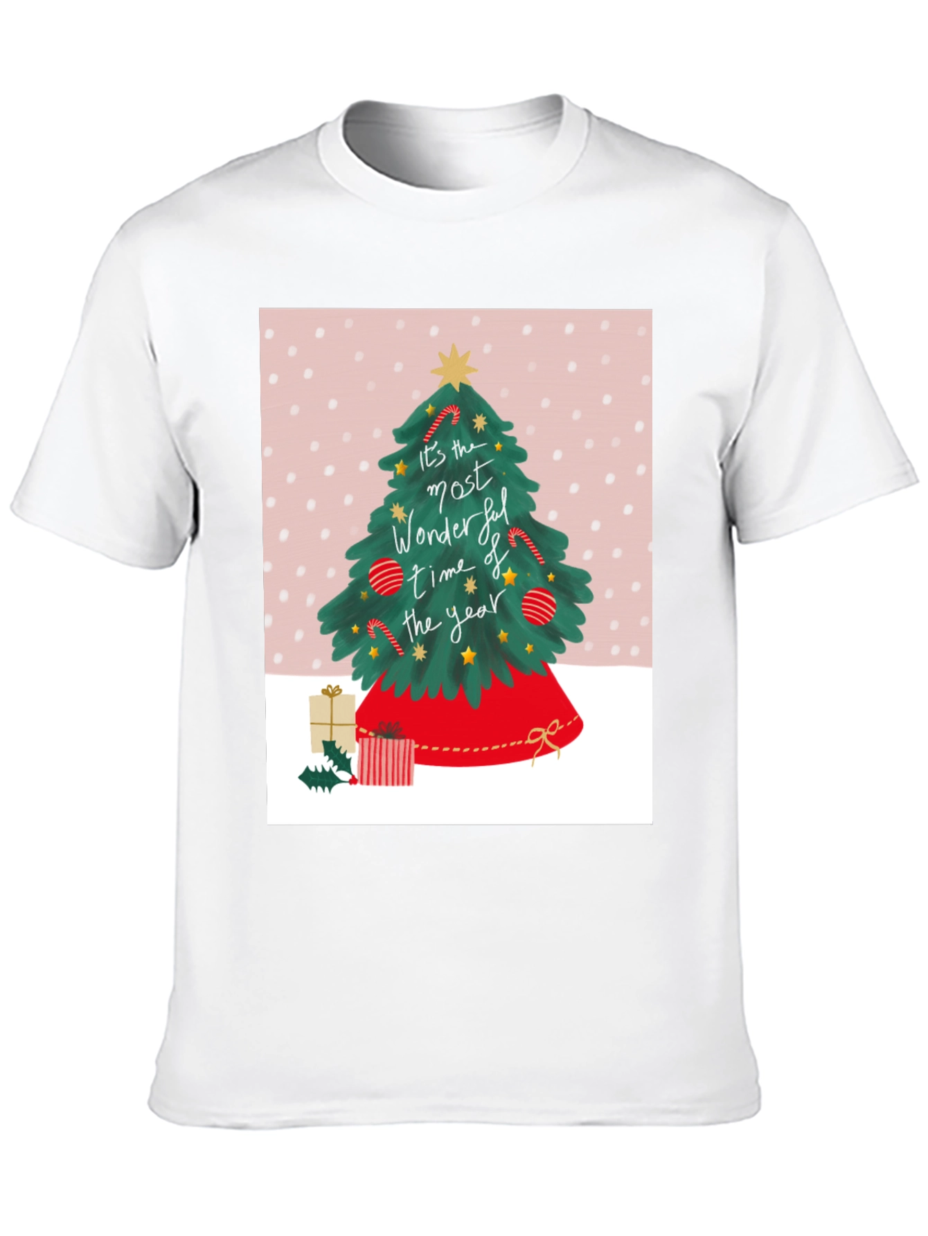Wonderful Time of the Year Christmas Tree T-Shirt