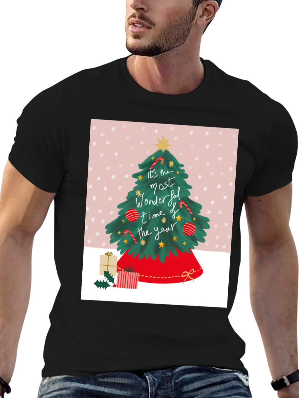 Wonderful Time of the Year Christmas Tree T-Shirt