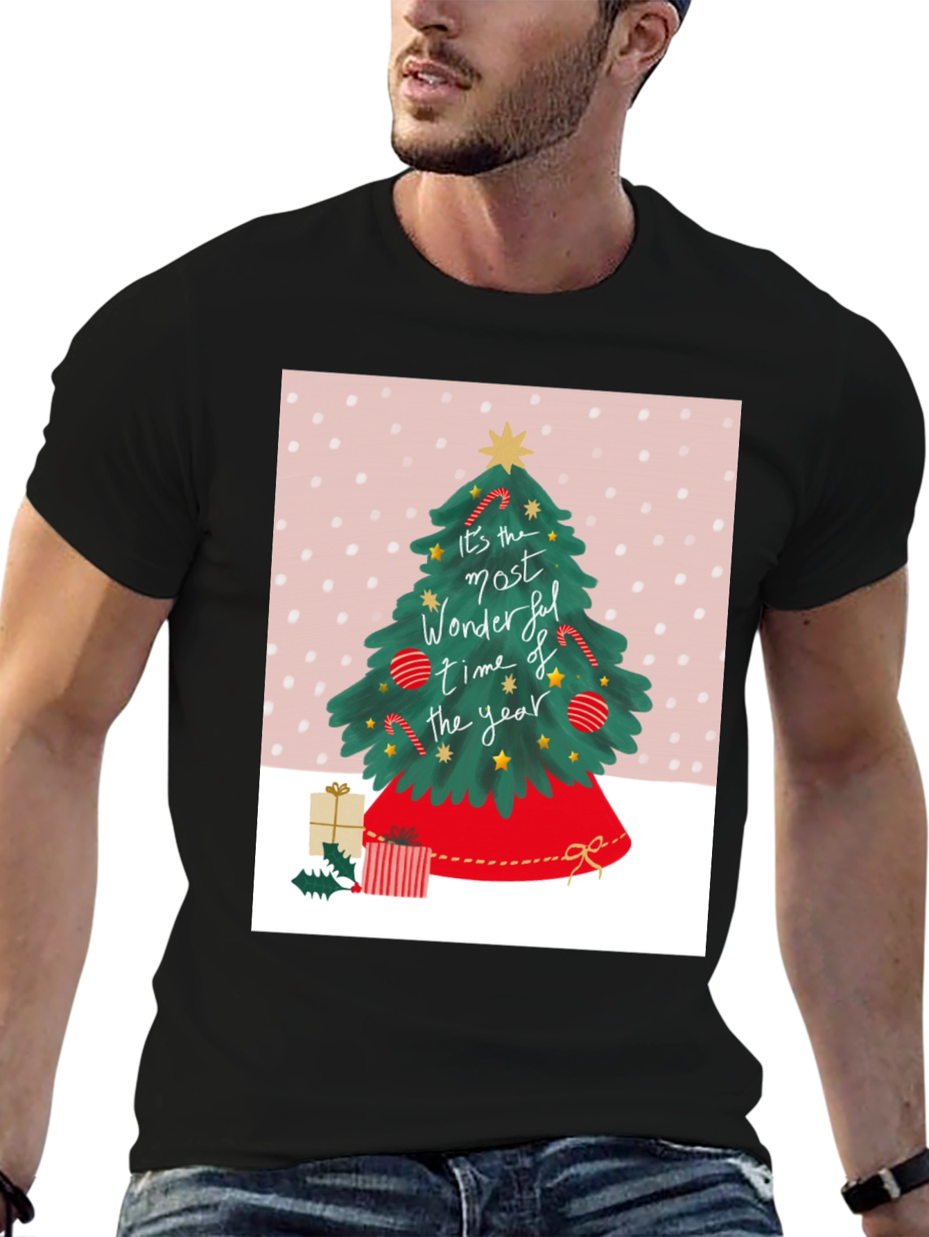Wonderful Time of the Year Christmas Tree T-Shirt