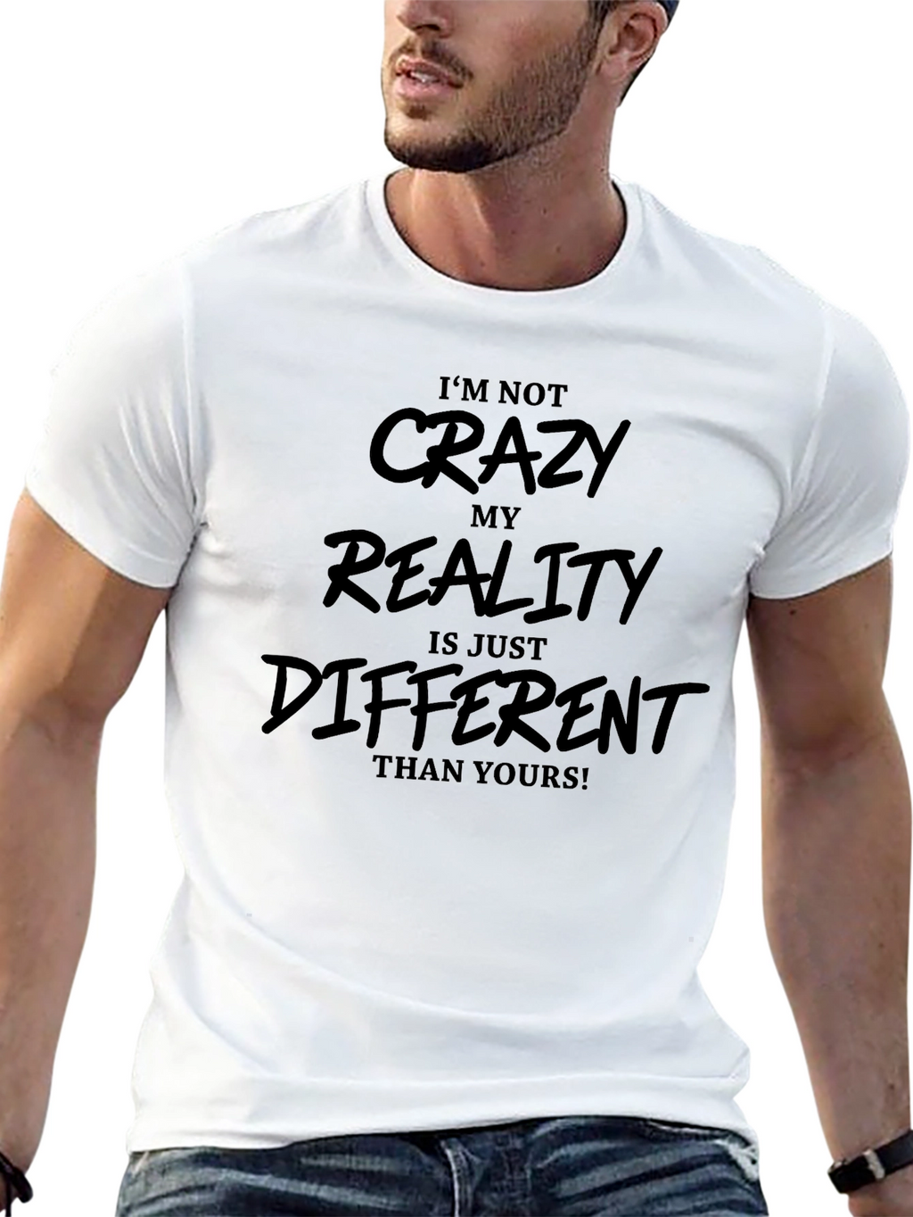Funny Im Not Crazy Graphic Tee
