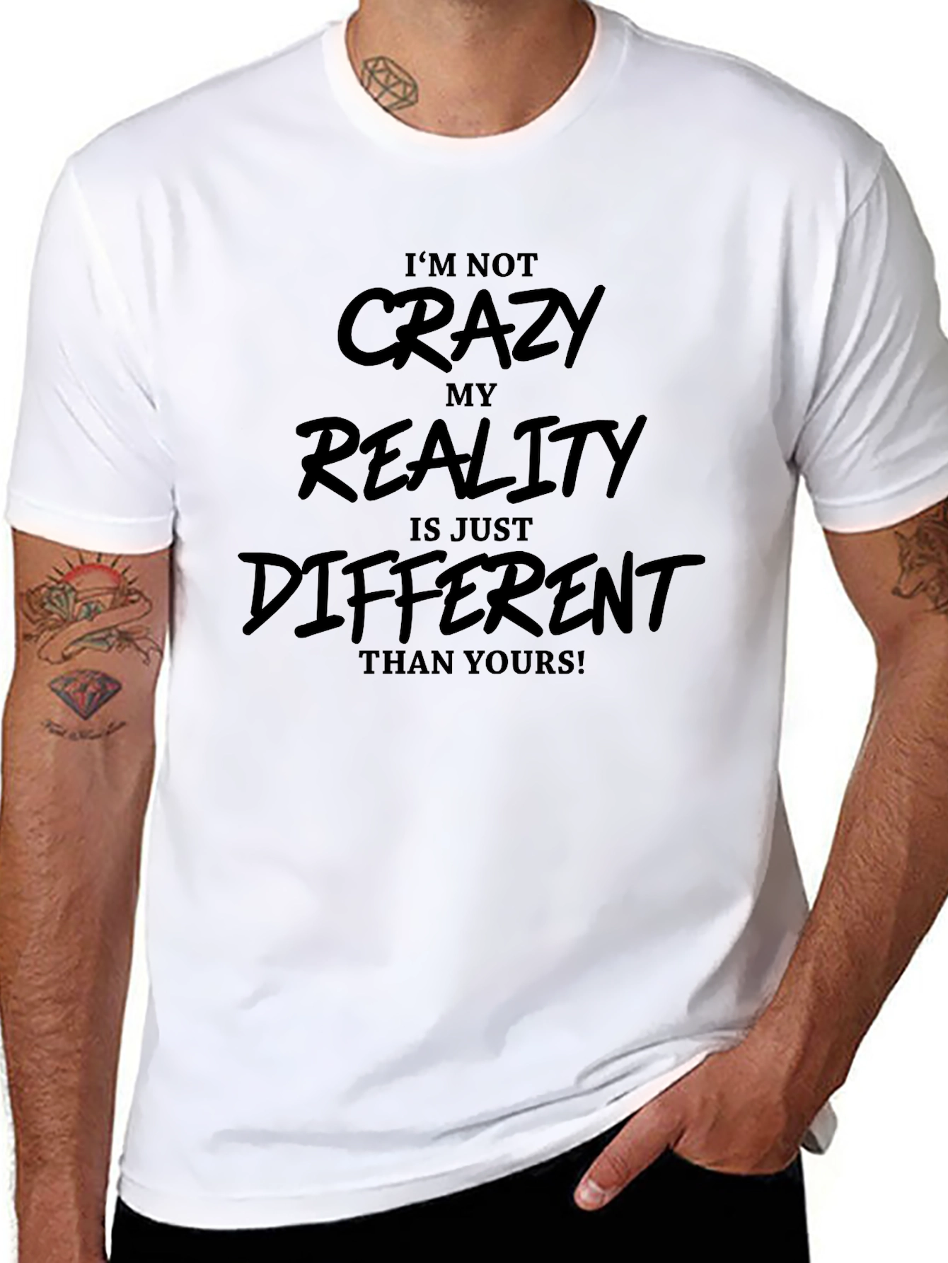 Funny Im Not Crazy Graphic Tee